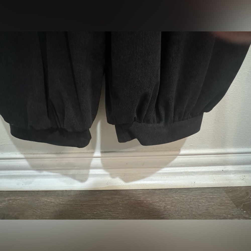 SHEIN Black Wide Leg Jumpsuit Oversized Minimalist Romper Plus 3X - Picture 6 of 9
